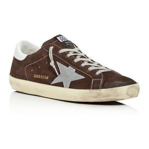 Golden Goose Suede Low-Top Sneakers